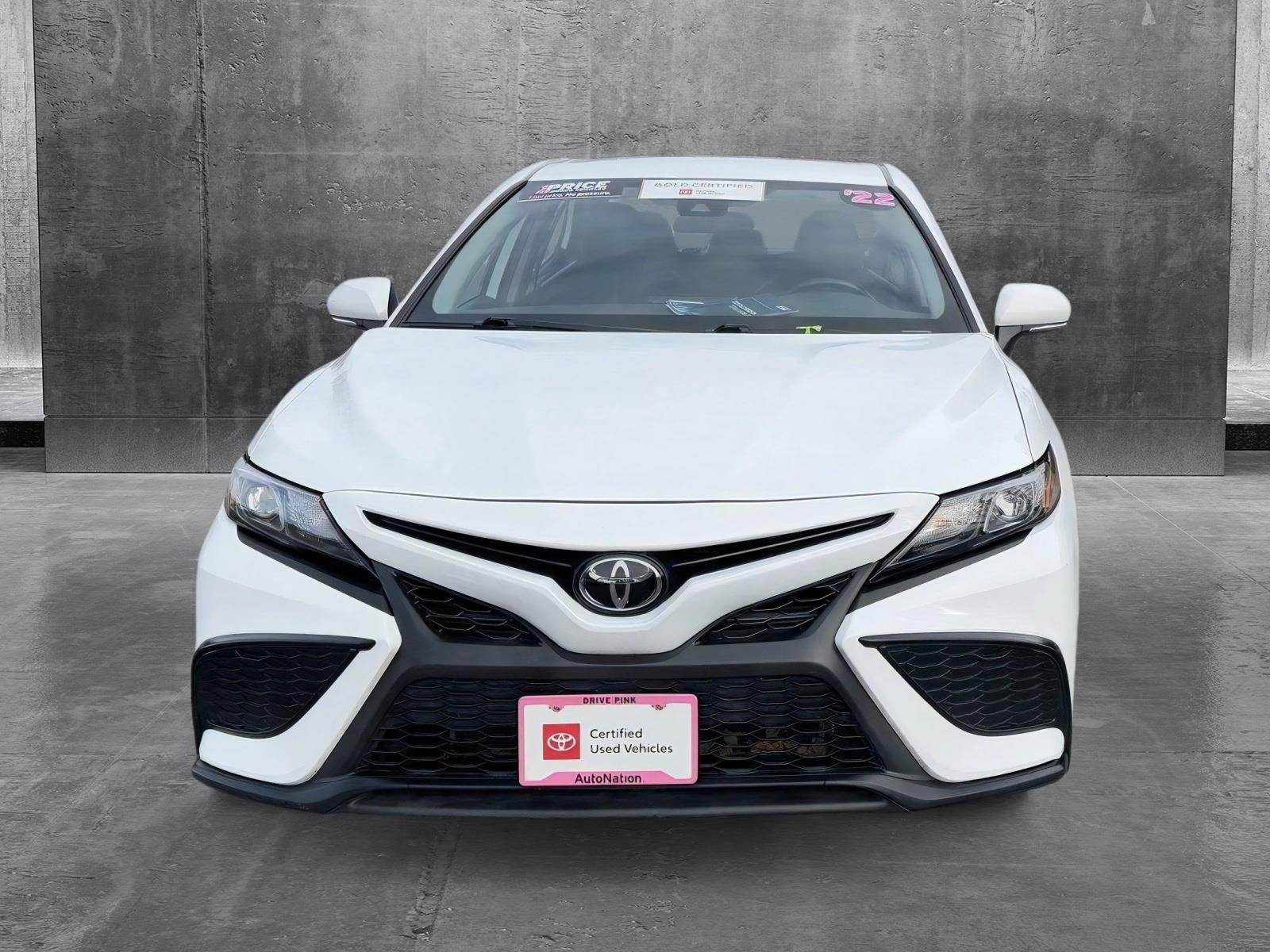 Certified 2022 Toyota Camry SE with VIN 4T1G11AK7NU061519 for sale in Centennial, CO