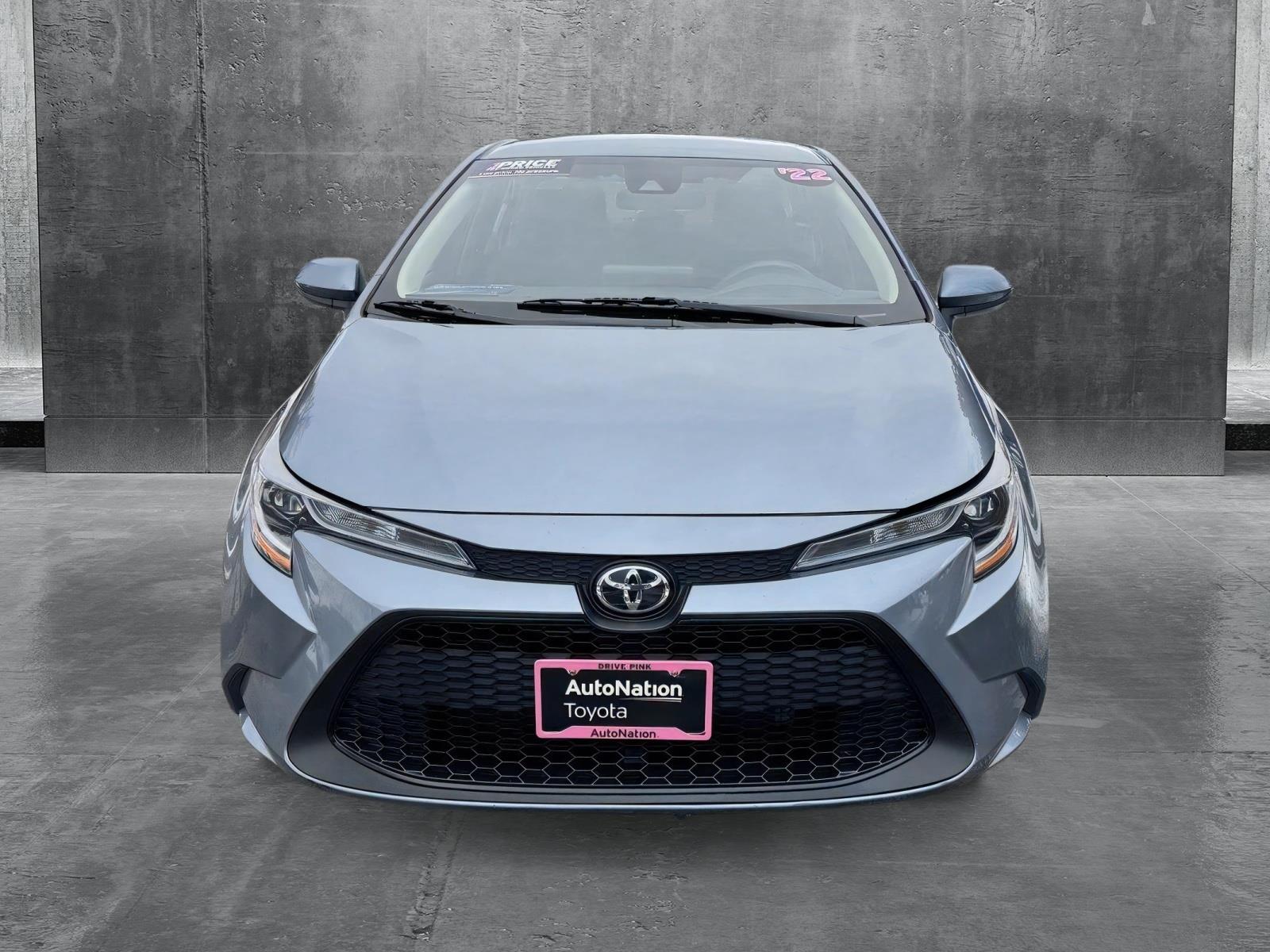 Certified 2022 Toyota Corolla LE with VIN 5YFEPMAE8NP275017 for sale in Centennial, CO