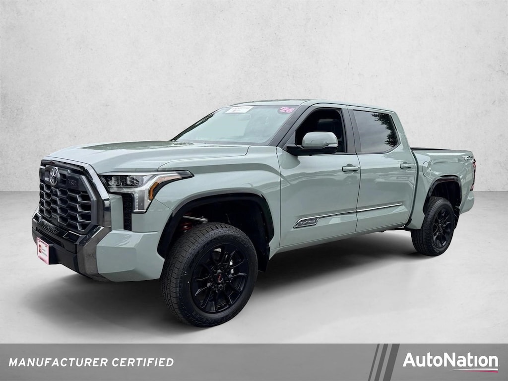 Certified 2026 Toyota Tundra Platinum Truck CrewMax