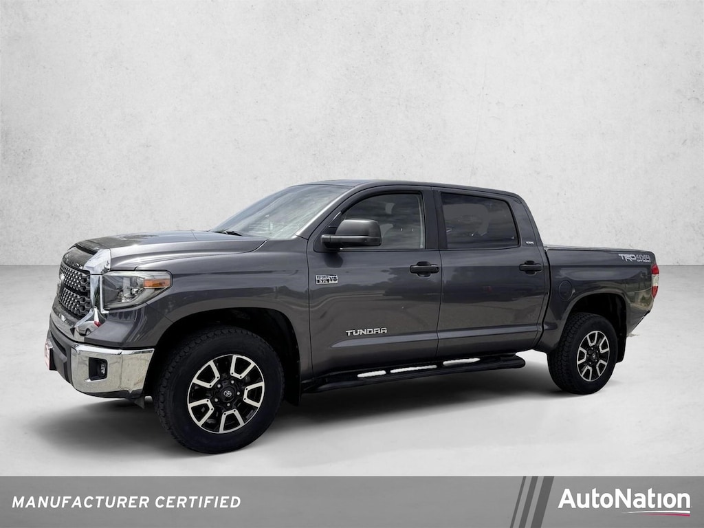 Certified 2018 Toyota Tundra SR5 5.7L V8 Truck CrewMax