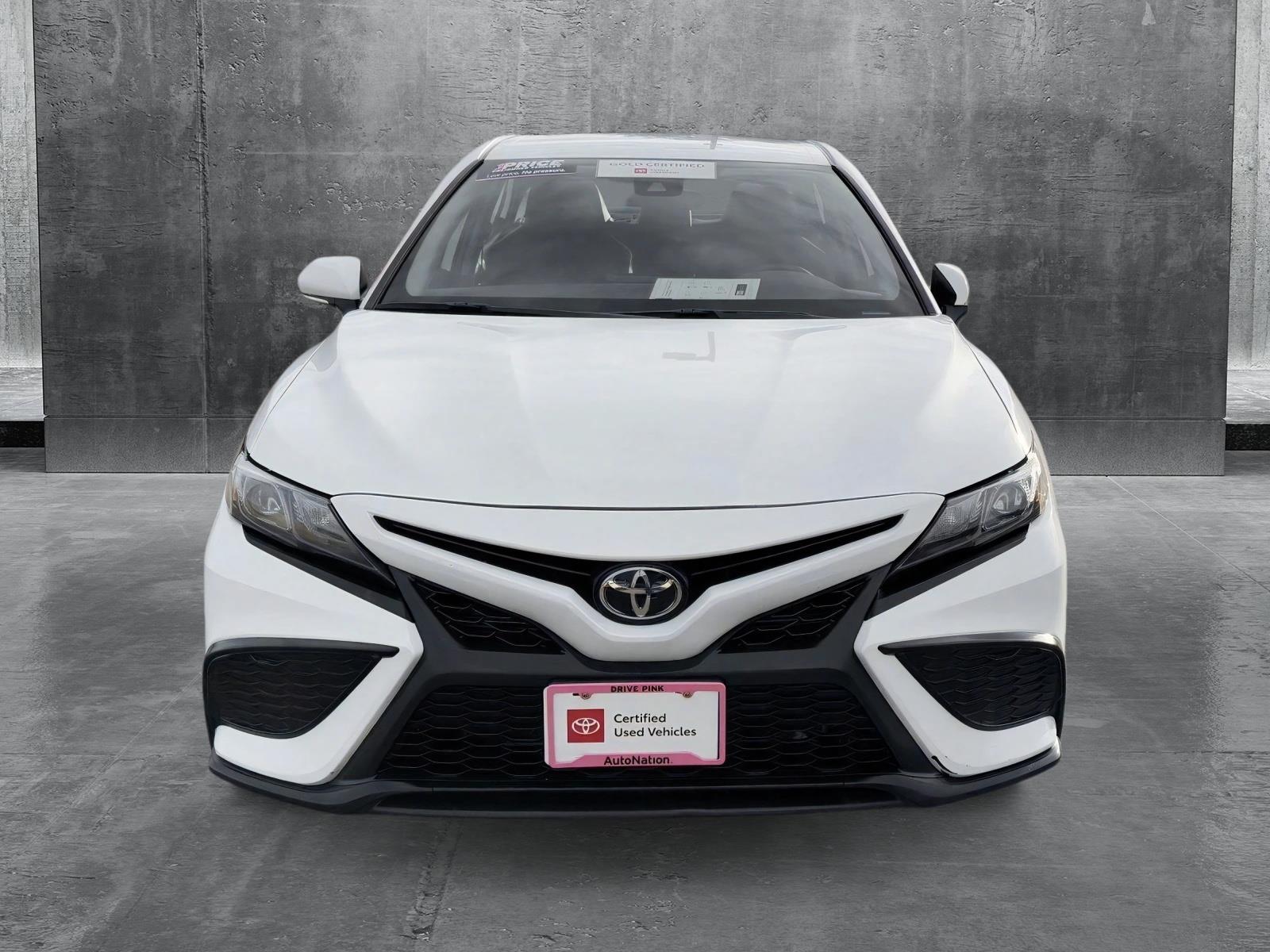 Certified 2022 Toyota Camry SE with VIN 4T1G11AK0NU687266 for sale in Centennial, CO