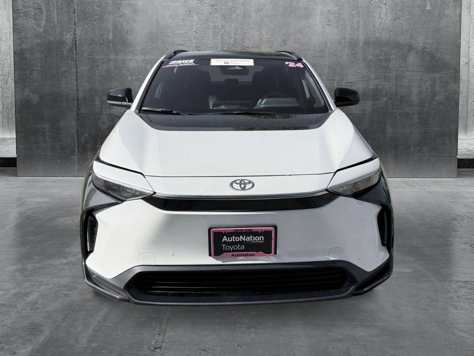 Certified 2024 Toyota bZ4X XLE with VIN JTMABACA5RA058640 for sale in Centennial, CO