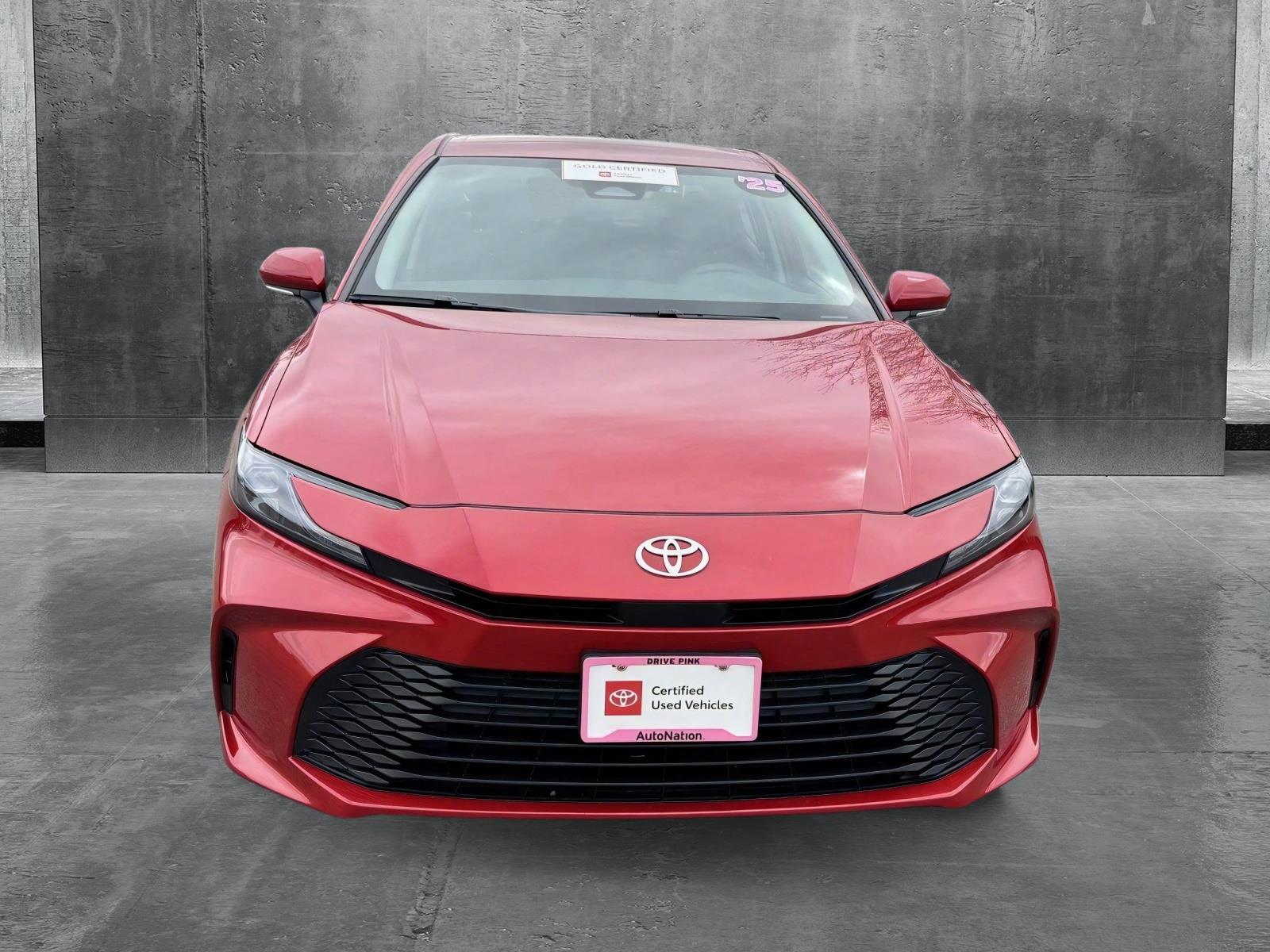 Certified 2025 Toyota Camry LE with VIN 4T1DBADK8SU008447 for sale in Centennial, CO