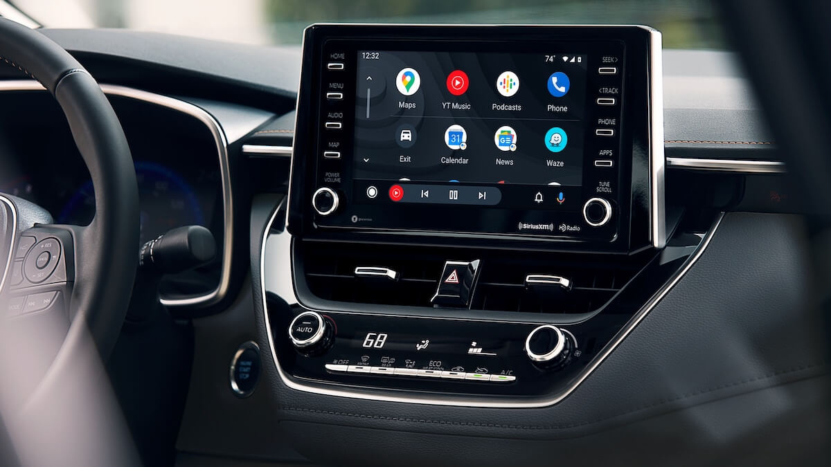 2021 Toyota Corolla Android Auto integration