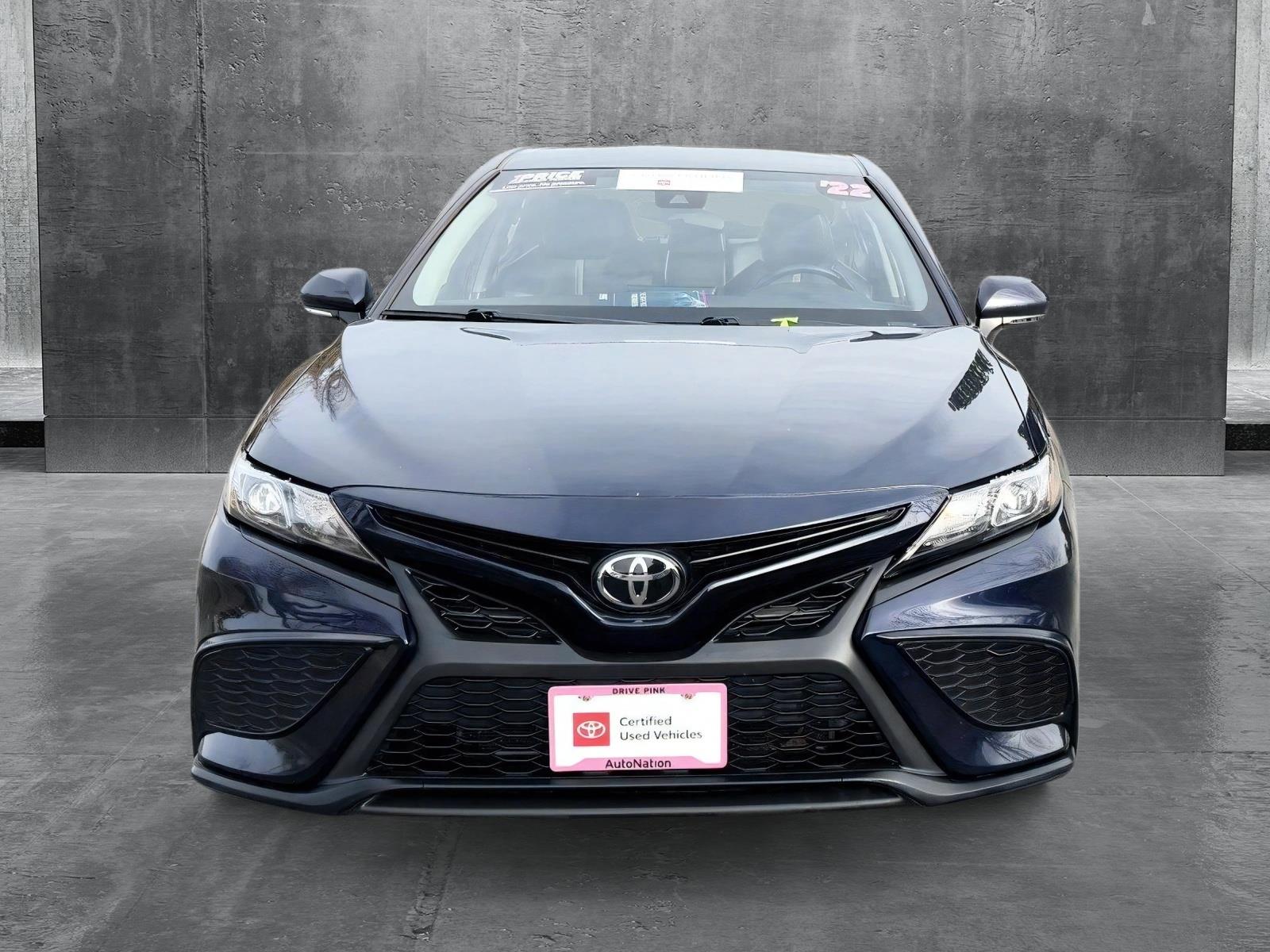 Certified 2022 Toyota Camry SE with VIN 4T1G11AK9NU692322 for sale in Centennial, CO