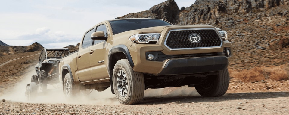 2019 Toyota Tacoma in Quicksand exterior color