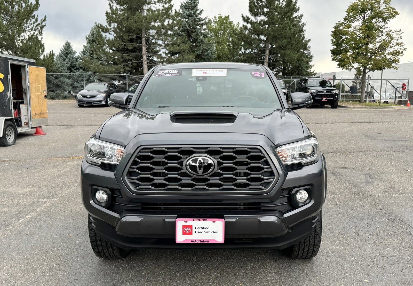 Certified 2021 Toyota Tacoma TRD Sport with VIN 3TMDZ5BN6MM116545 for sale in Centennial, CO