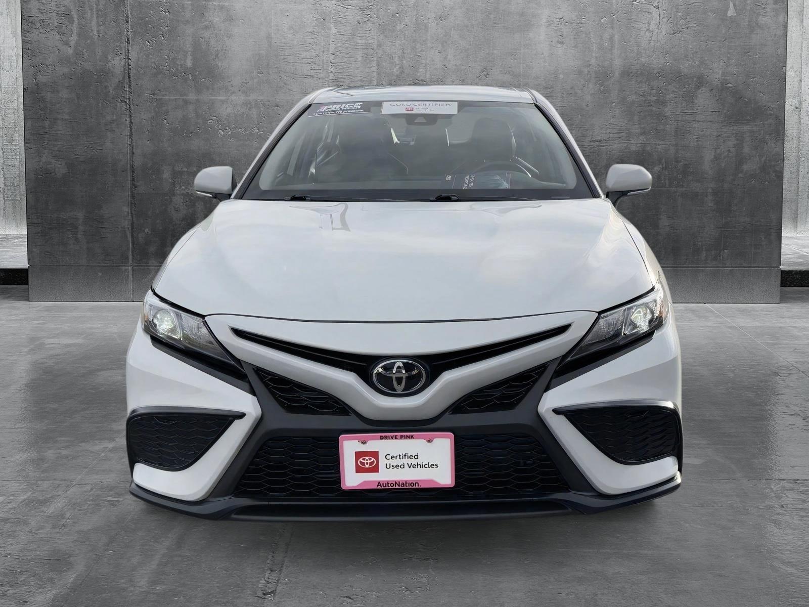 Certified 2022 Toyota Camry SE with VIN 4T1G11AK0NU035649 for sale in Centennial, CO