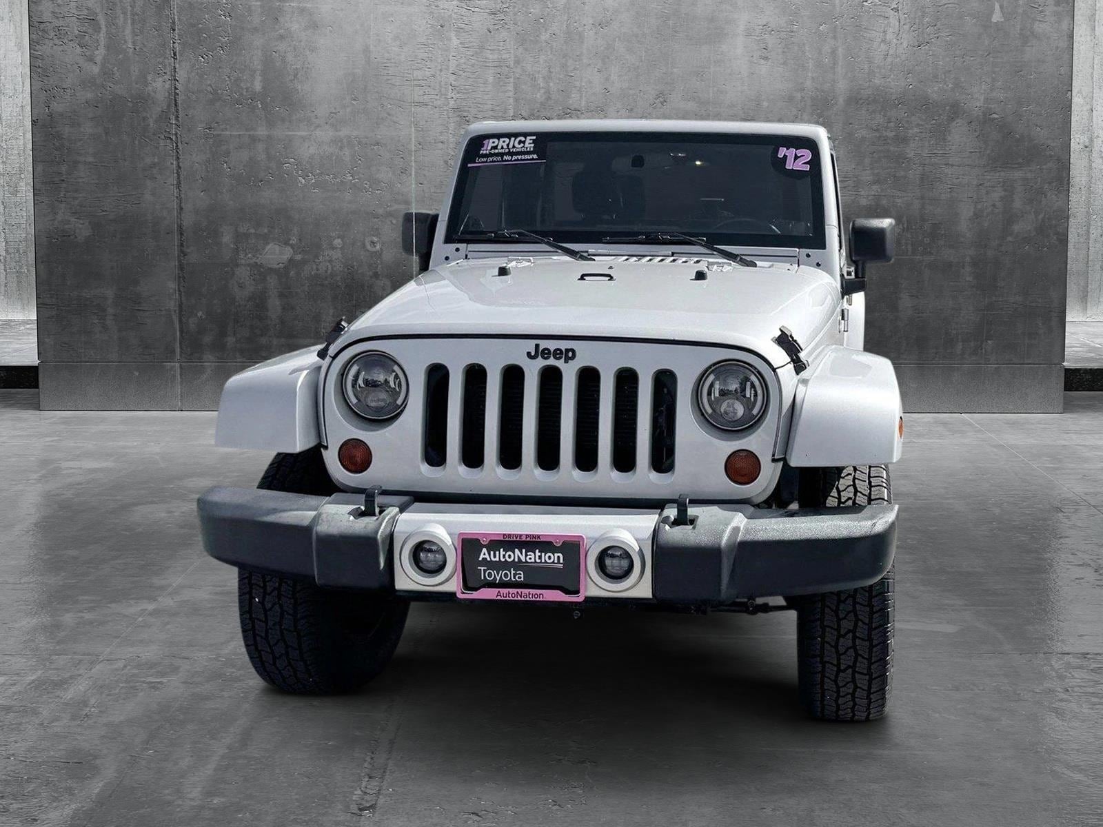 Used 2012 Jeep Wrangler Unlimited Sahara with VIN 1C4HJWEG7CL267437 for sale in Centennial, CO