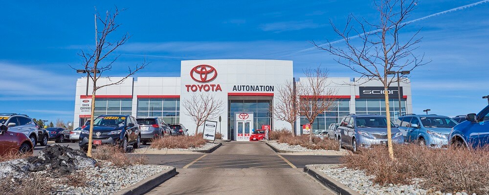 Autonation Toyota Arapahoe Toyota Dealership Near Denver Co