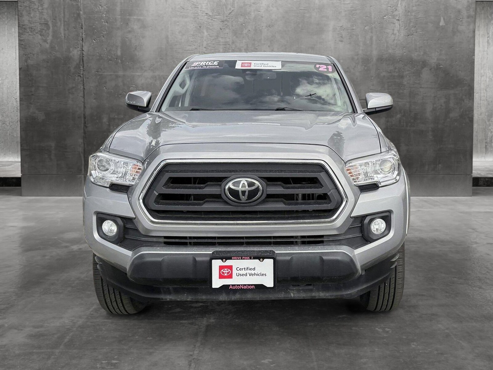 Certified 2021 Toyota Tacoma SR5 with VIN 3TMCZ5AN0MM420659 for sale in Centennial, CO