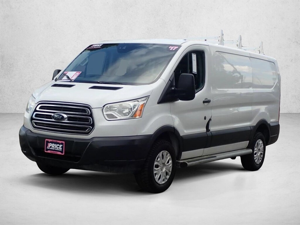 Used 2017 Ford Transit-250 w/60/40 Pass-Side Cargo-Doors Van Low Roof Cargo