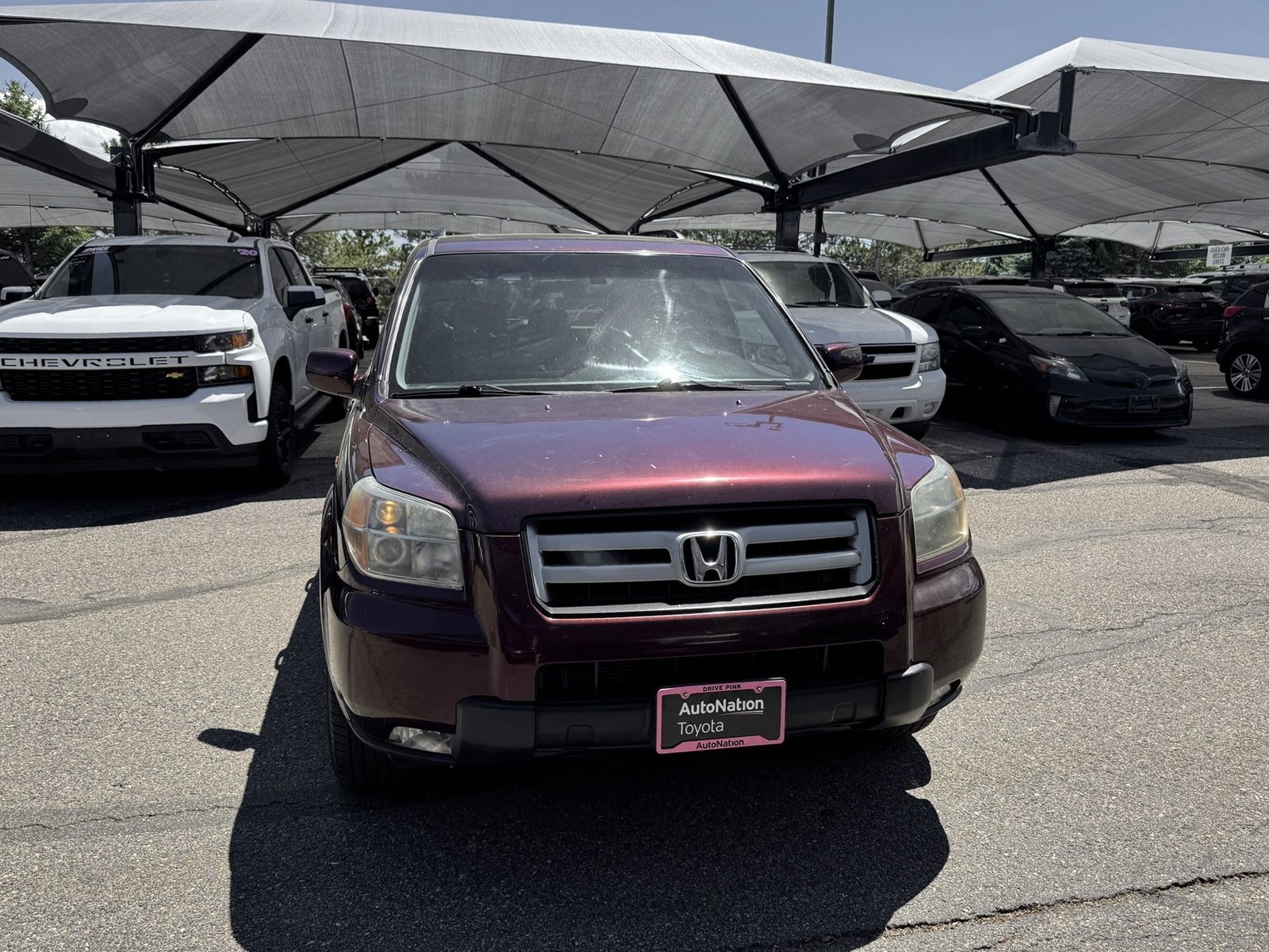 Used 2008 Honda Pilot EX with VIN 5FNYF18508B054595 for sale in Centennial, CO