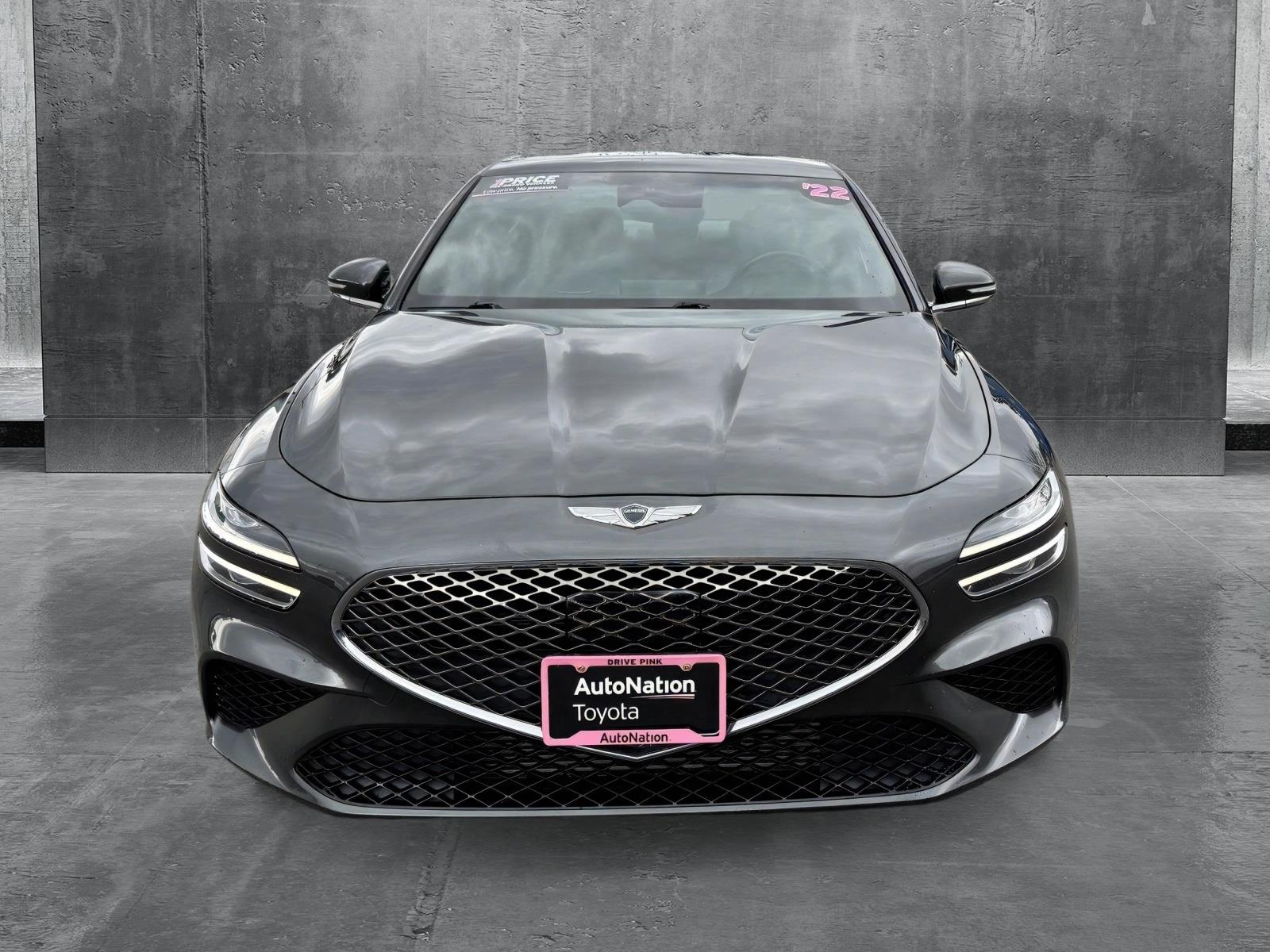 Used 2022 GENESIS G70 Standard with VIN KMTG54TEXNU102518 for sale in Centennial, CO