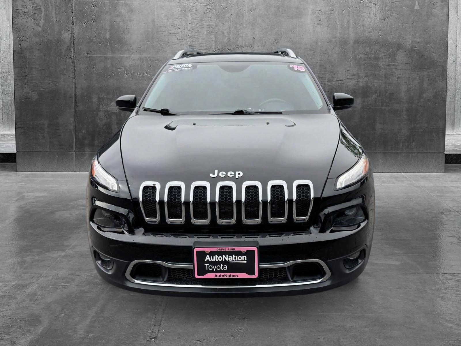 Used 2018 Jeep Cherokee Limited with VIN 1C4PJMDX8JD522699 for sale in Centennial, CO