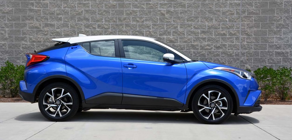 Side view of 2018 Toyota C-HR.