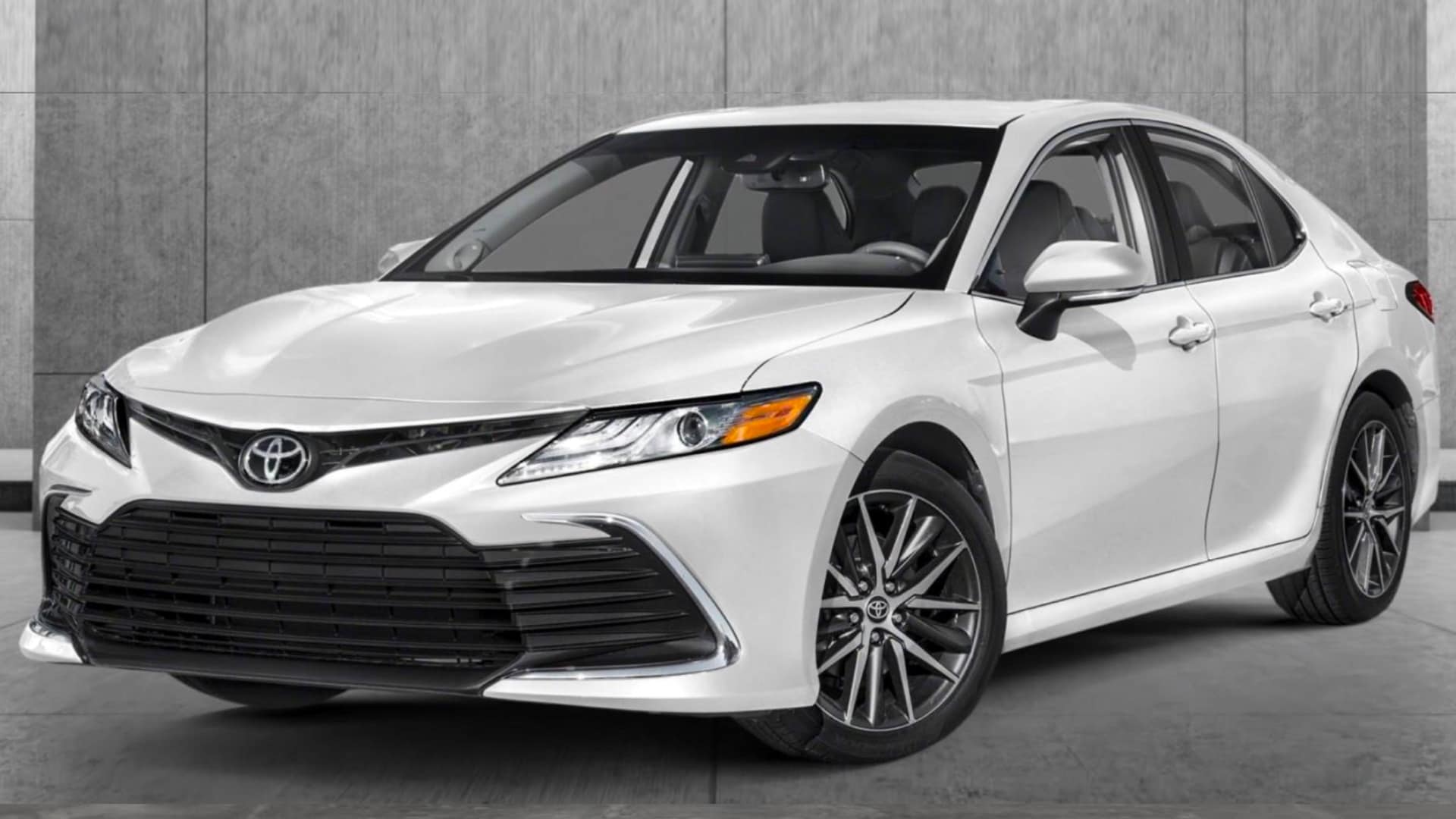 Toyota Camry Toyota Camry in white