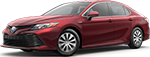 Ruby Flare Pearl 2018 Toyota Camry Hybrid LE