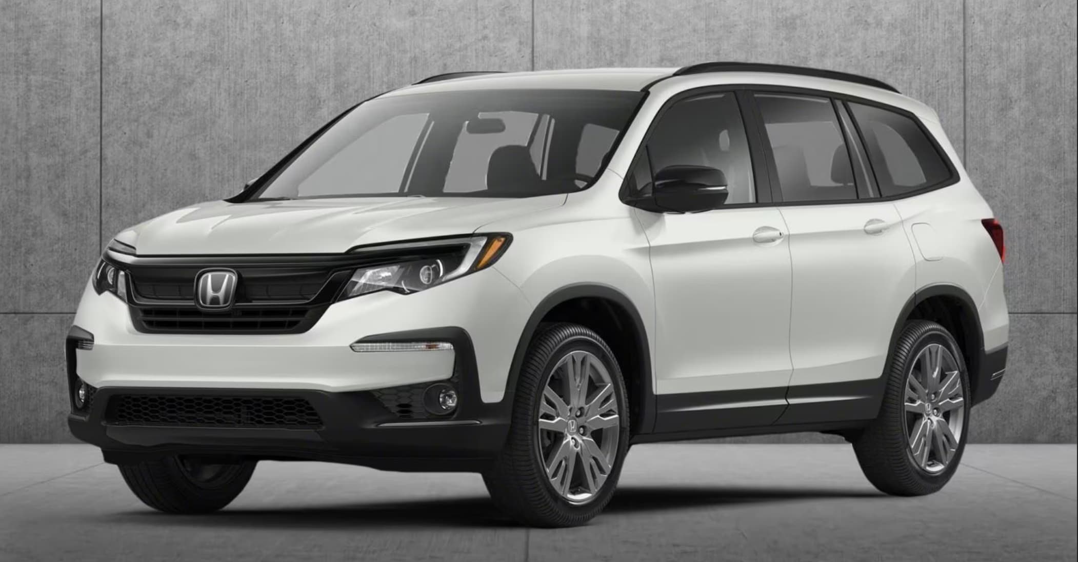 Honda Pilot In White