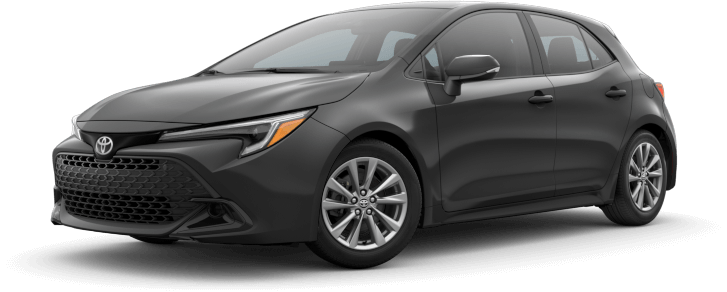Toyota Corolla Hatchback in Magnetic Gray Metallic Toyota Corolla Hatchback in Magnetic
Gray Metallic