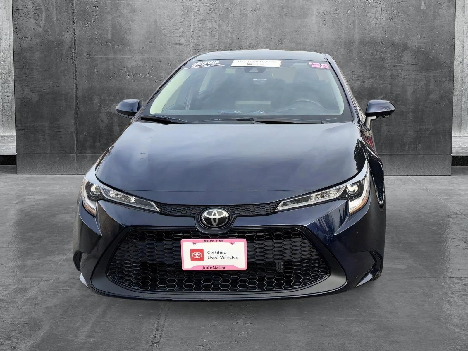 Used 2022 Toyota Corolla LE with VIN 5YFEPMAE8NP365431 for sale in Centennial, CO