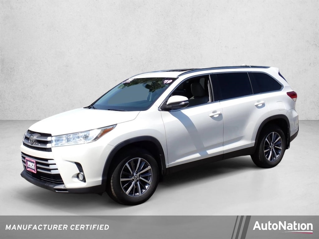 Certified 2019 Toyota Highlander XLE V6 SUV