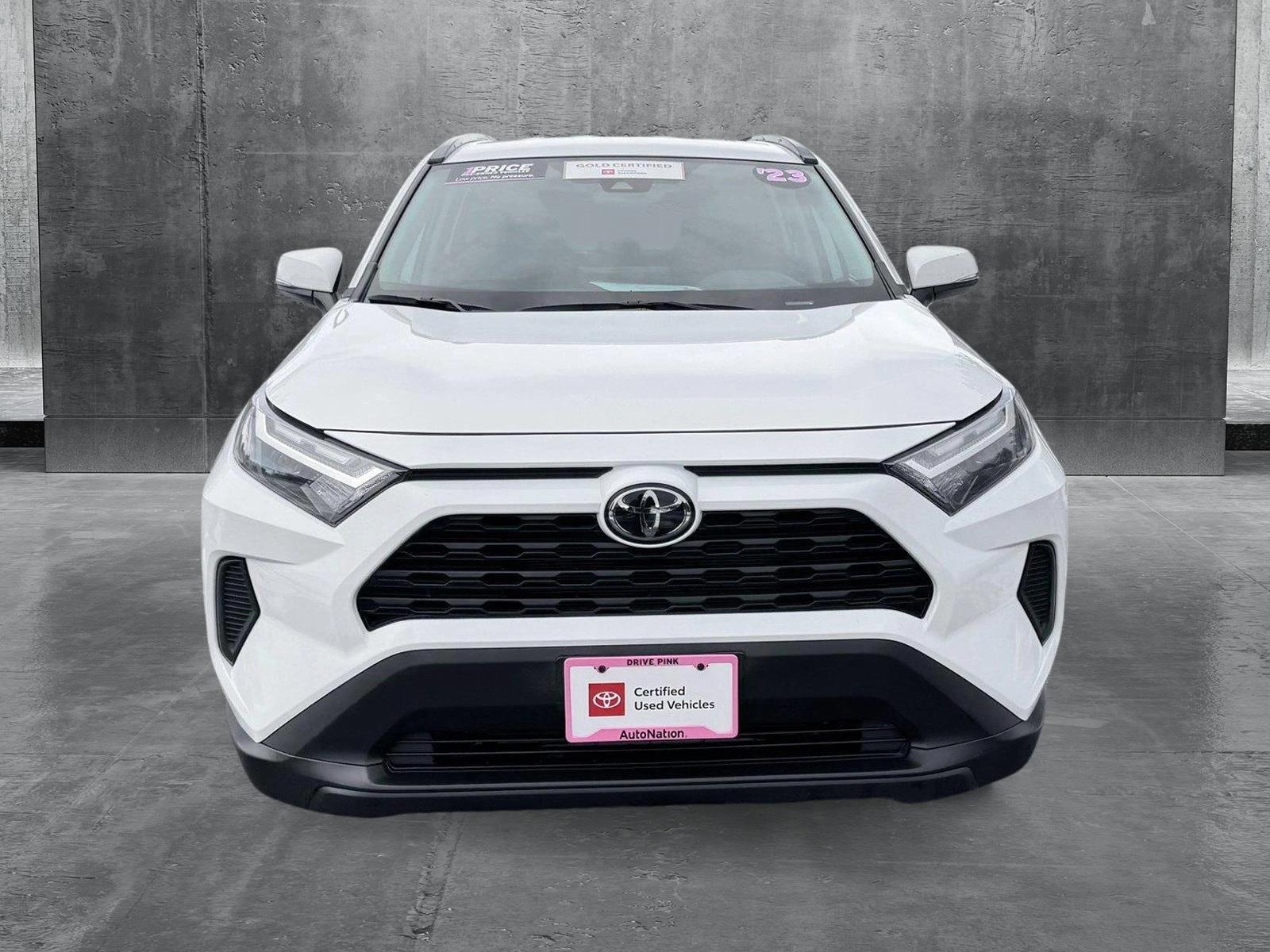 Certified 2023 Toyota RAV4 XLE with VIN 2T3P1RFV0PW389764 for sale in Centennial, CO