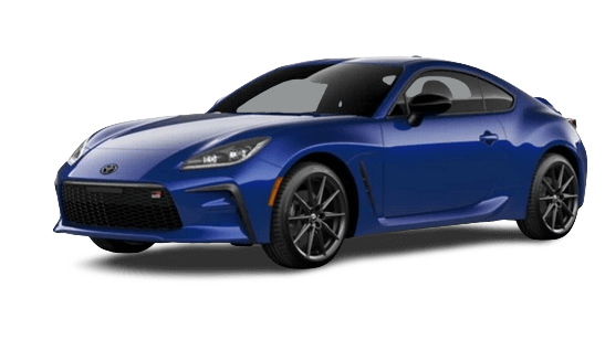 Learn about the color options of the Toyota GR86 Toyota GR86 in Trueno Blue