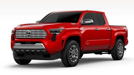 Learn about the 2025 Tacoma exterior color options 2025 Tacoma in Supersonic Red