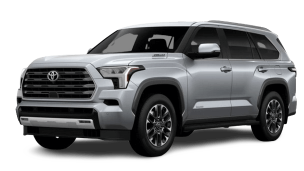 Learn about the color options of the Toyota Sequoia SUV Toyota Sequoia SUV in Celestial Silver Metallic