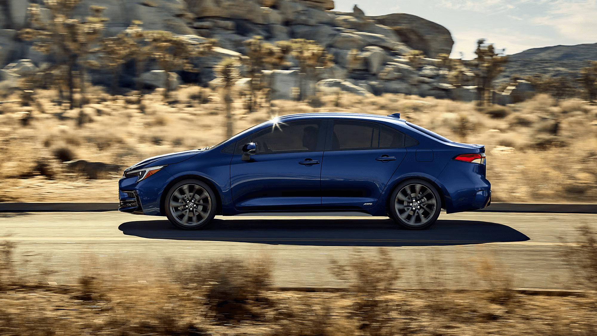 Toyota Corolla Hybrid SE in Blueprint