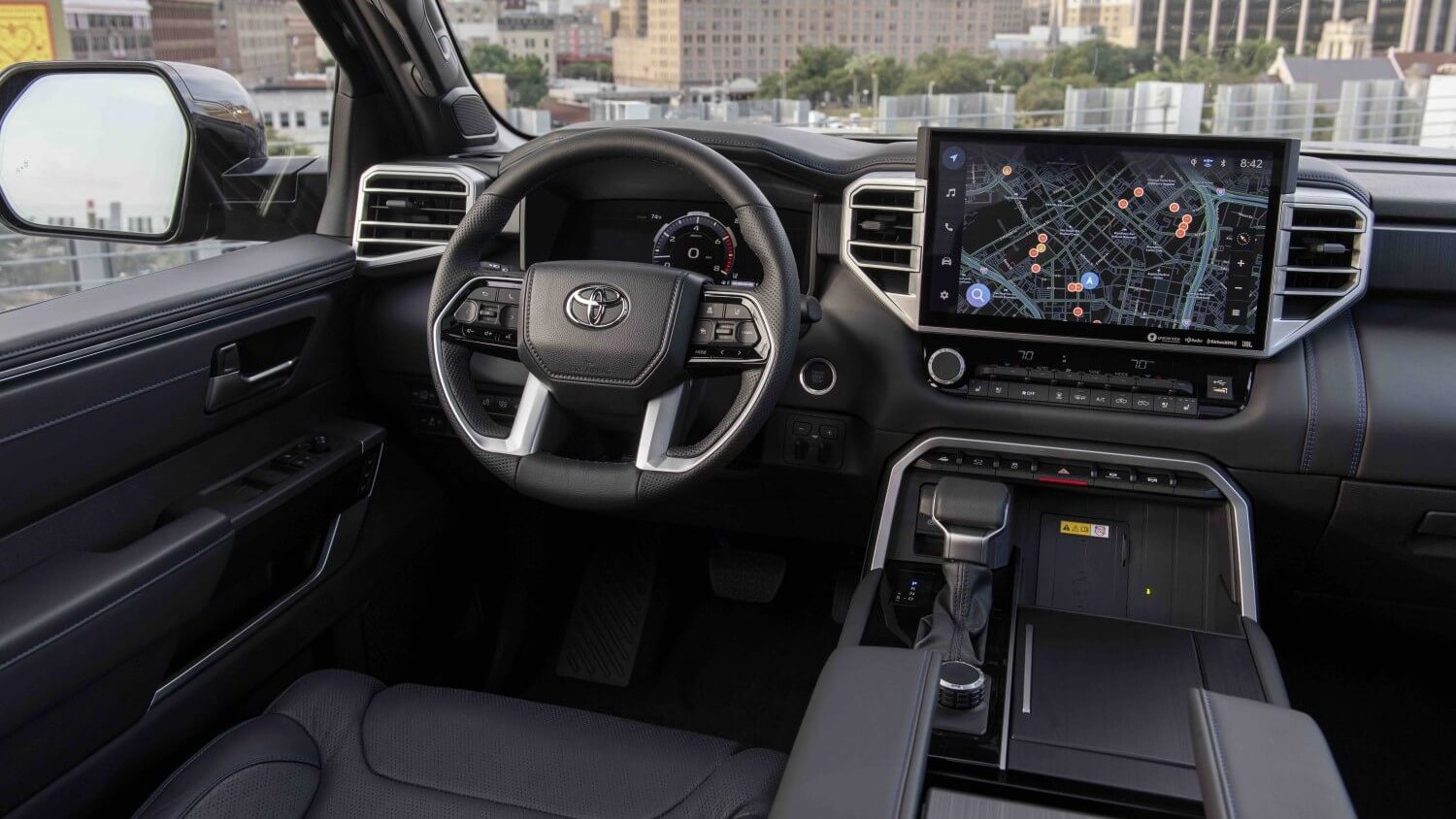 Tundra Interior and Steering Wheel