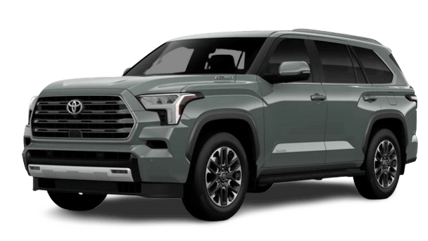 Learn about the color options of the Toyota Sequoia SUV Toyota Sequoia SUV in Lunar Rock