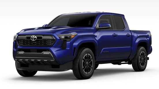 Learn about the 2025 Tacoma exterior color options 2025 Tacoma in Blue Crush Metallic