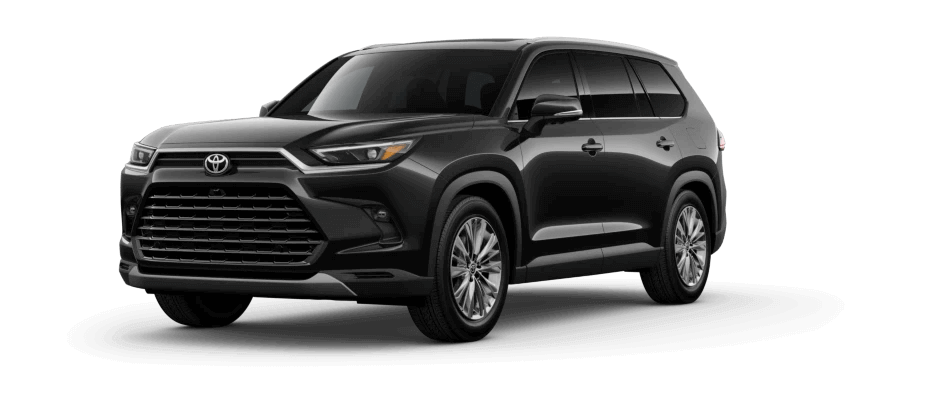 Learn about the color options of the Toyota Grand Highlander Toyota Grand Highlander in Midnight Black Metallic