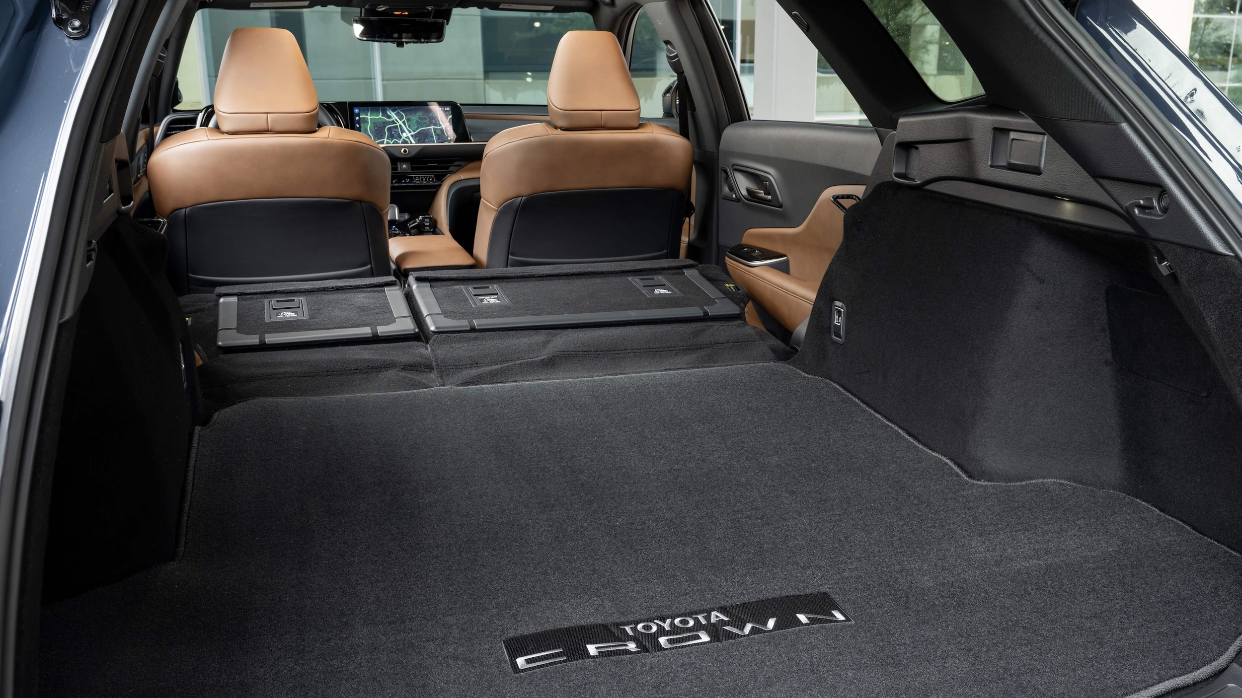 Interior shot of Toyota Crown Signia