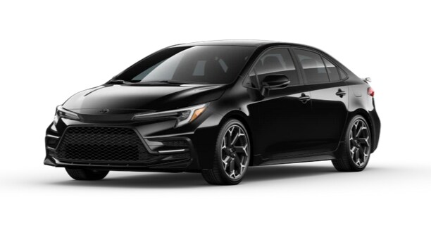 Learn about the 2025 Corolla exterior color options 2025 Corolla in Midnight Black Metallic