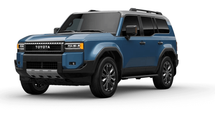 Toyota Land Cruiser in Heritage Blue & Grayscape