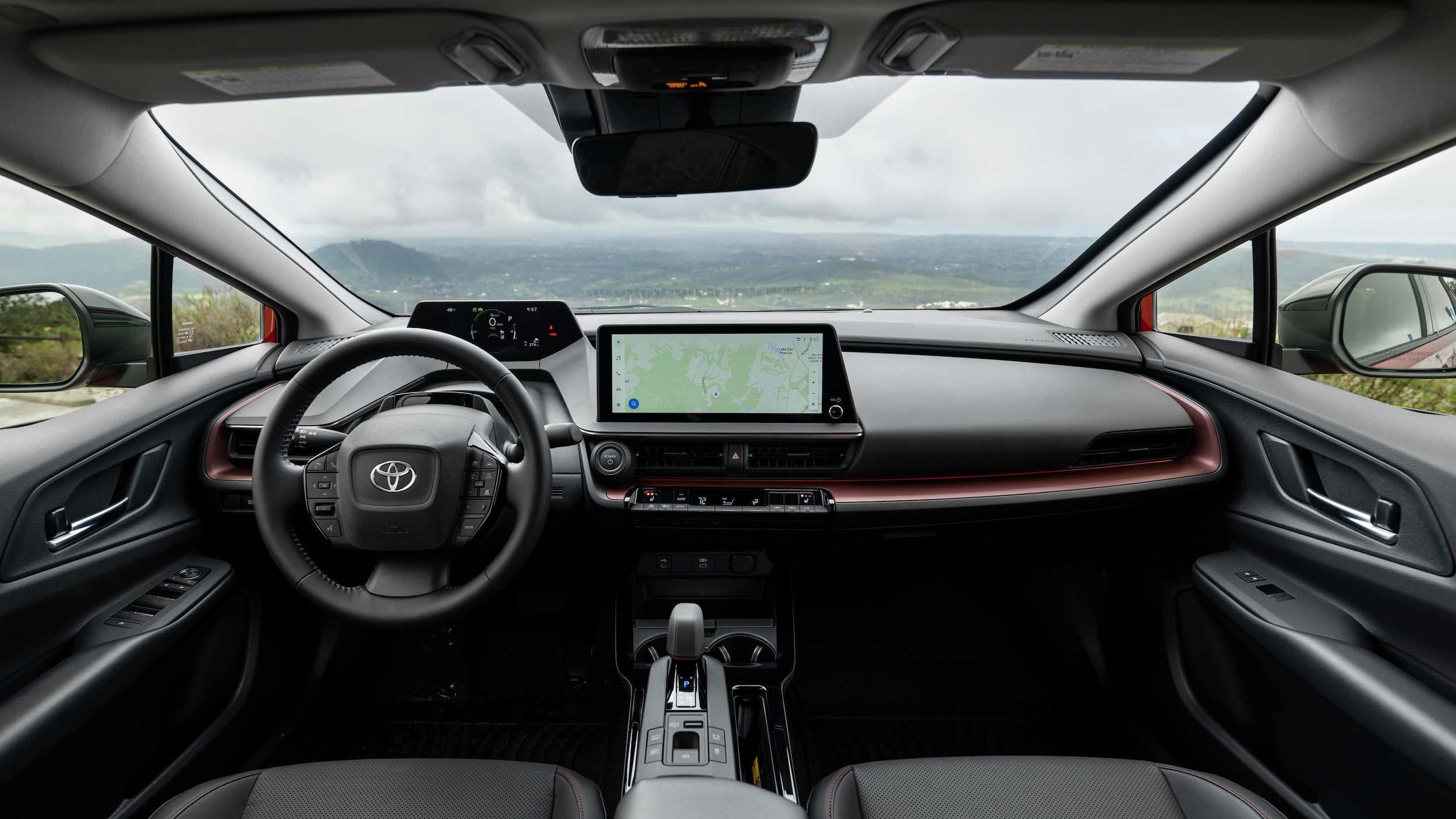 Learn about the Toyota Prius Plug-In Hybrid Interior of Toyota Prius Plug-In Hybrid
