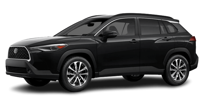 Learn about the 2025 Toyota Corolla Cross exterior color options 2025 Toyota Corolla Cross in Jet Black