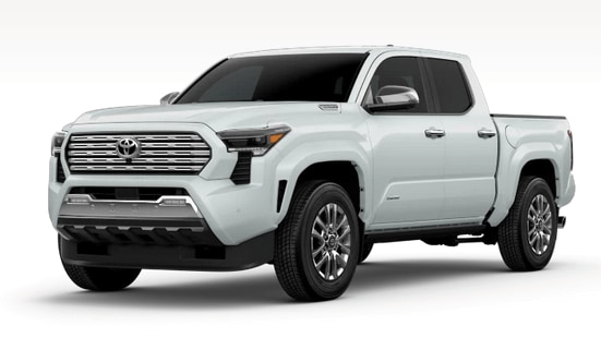 Learn about the 2025 Tacoma exterior color options 2025 Tacoma in Wind Chill Pearl