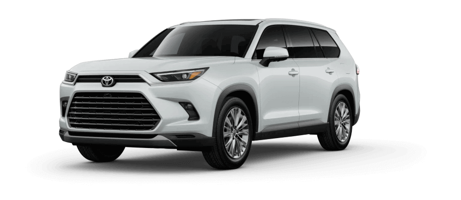 Learn about the color options of the Toyota Grand Highlander Toyota Grand Highlander in Wind Chill Pearl