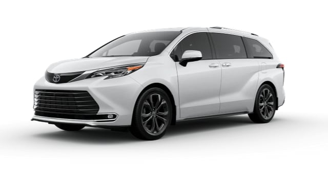 Toyota Sienna in Wind Chill Pearl Toyota Sienna in Wind Chill Pearl