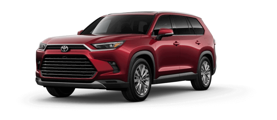 Learn about the color options of the Toyota Grand Highlander Toyota Grand Highlander in Ruby Flare Pearl