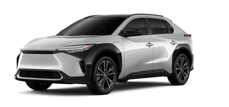 Learn about the 2025 bZ4X exterior color options 2025 bZ4X in Elemental Silver Metallic