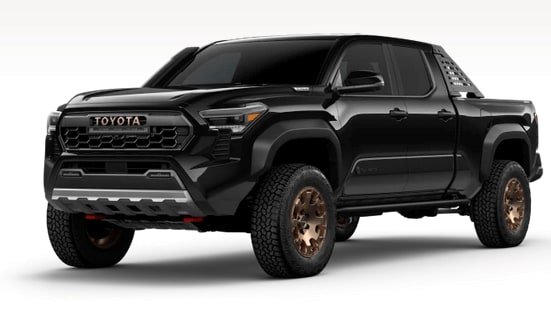 Learn about the 2025 Tacoma exterior color options 2025 Tacoma in Black