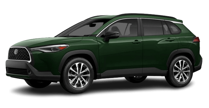 Learn about the 2025 Toyota Corolla Cross exterior color options 2025 Toyota Corolla Cross in Cypress