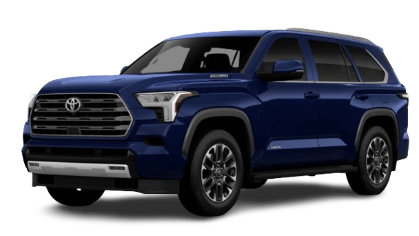 Learn about the color options of the Toyota Sequoia SUV Toyota Sequoia SUV in Blueprint