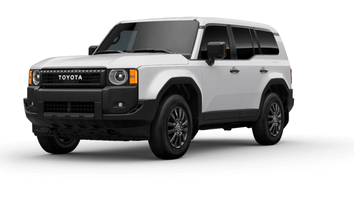 Toyota Land Cruiser in Ice Cap