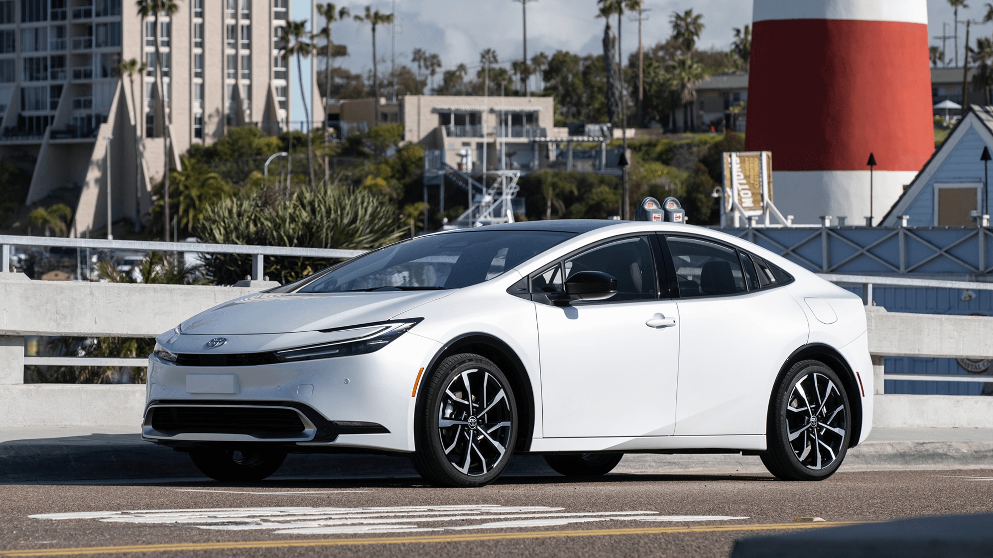 Toyota Prius Plug-In Hybrid in Wind Chill Pearl